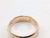 14K Yellow Gold (7) Diamond Band/Ring - 5