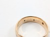 14K Yellow Gold (7) Diamond Band/Ring - 8