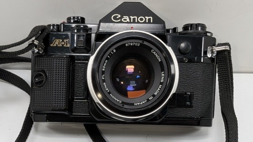 Canon A1 Camera & Lens