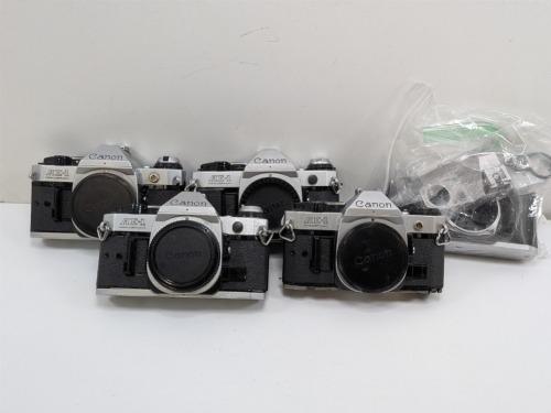(5) AE-1 Canon Cameras