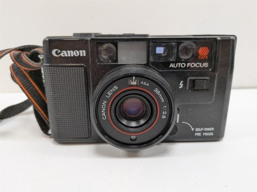(2) Canon AF35M Cameras
