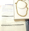 14K Gold Necklace & Bracelet Set (Riverside, CA) - 4