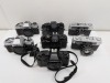(7) Minolta Cameras & (2) Lenses