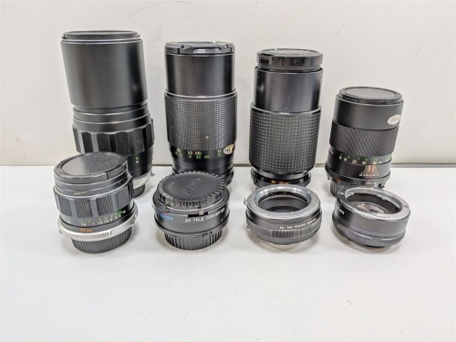 Camera Lenses & Mounts (Minolta SR, MC and MD Mount Lenses/Adapters