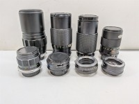 Camera Lenses & Mounts (Minolta SR, MC and MD Mount Lenses/Adapters