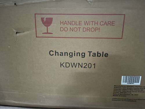 Baby Changing Tables, Step Stools (EXPORT ONLY) (Riverside, CA)