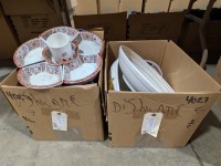 (2) Ctns Dishes