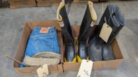 Jeans, Boots,& Belt