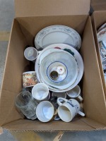 (9) Ctns Dishes & Flatware