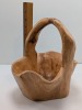 (2) Wooden Baskets - 4