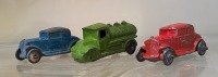 (3) Die Cast Cars