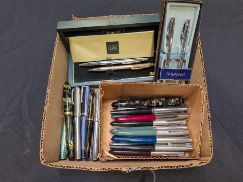 Assorted Fountain Pens & More