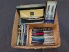 Assorted Fountain Pens & More