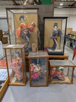 Vintage Geisha & "Big Eye" Pse Dolls