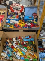 (2) Ctns Assorted Vintage & Modern Toy Cars